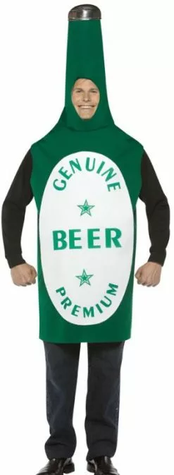 Green Beer Bottle Costume
