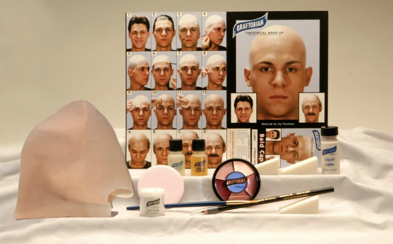 Professional Bald Cap Complete Kit 1 Professional Bald Cap Complete Kit