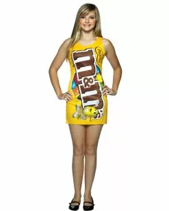 Teen M And M Peanut Tank Dress