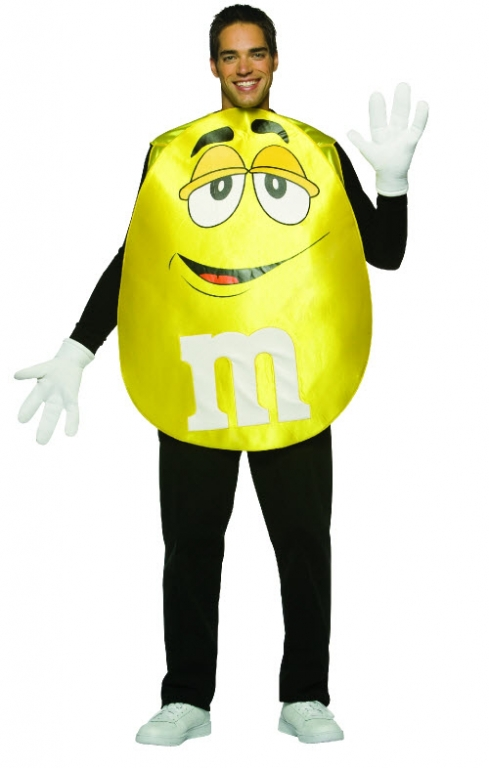 Yellow M&M Costume 1 Yellow M&M Costume