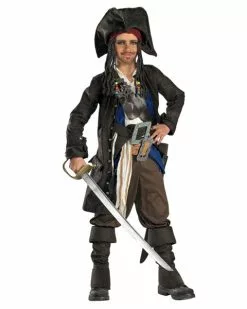 Prestige Captain Jack Sparrow Costume For Teen