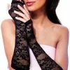 Lace Fingerless Gloves Adult