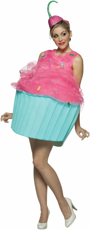 Sweet Eats Cupcake Adult Costume 1 Sweet Eats Cupcake Adult Costume