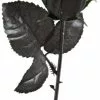 Gothic Skull Black Rose