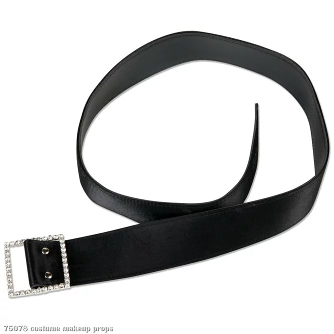 Rhinestone Belt (Black) 1 Rhinestone Belt (Black)