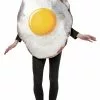 Fried Egg Adult Cotume