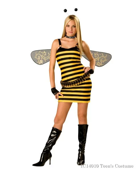 Teens Killer Bee Costume 1 Teens Killer Bee Costume
