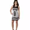 Crayola Tank Black Dress Teen Girl Costume