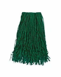 Adult Green Raffia Grass Skirt
